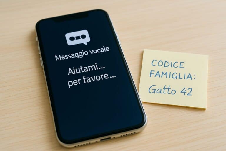 Intelligenza artificiale: perché ogni famiglia dovrebbe avere un nome in codice contro le truffe vocali