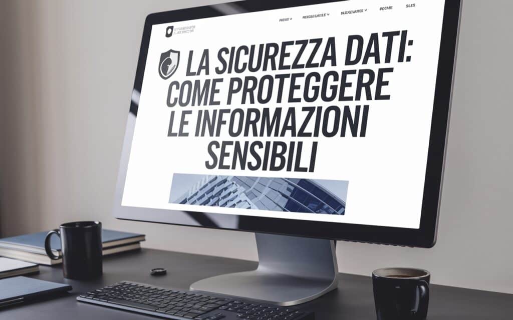 La Sicurezza dei Dati: Come Proteggere le Informazioni Sensibili